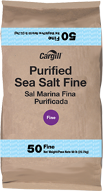 purified sea salt fine