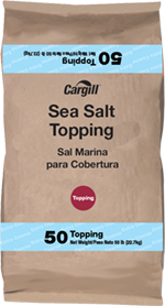 sea salt topping