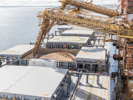 cargill ocean transportation operations dry bulk freighter