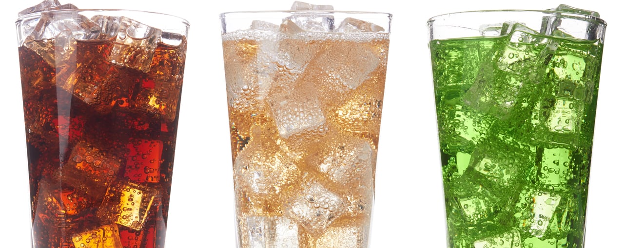 carborated soft drinks