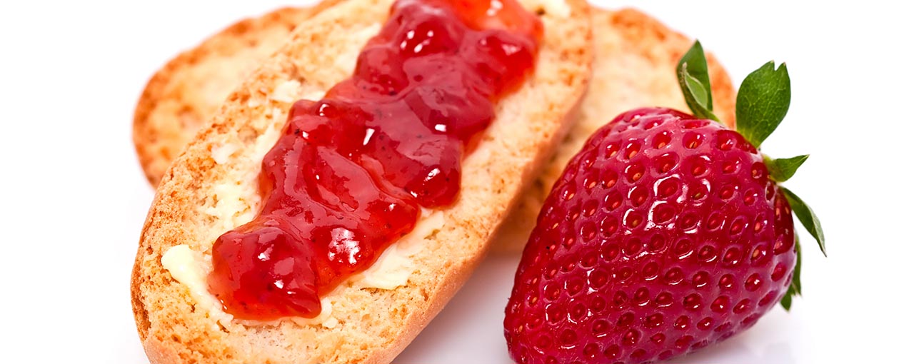 fruit sauces and syrup