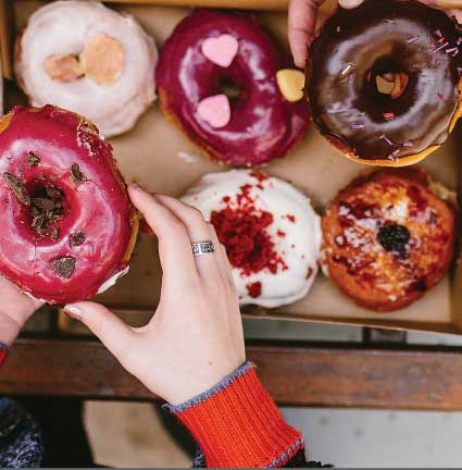 Fancy donuts