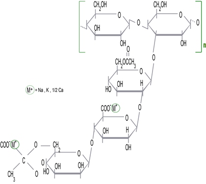 Xanthan gum chemical structure