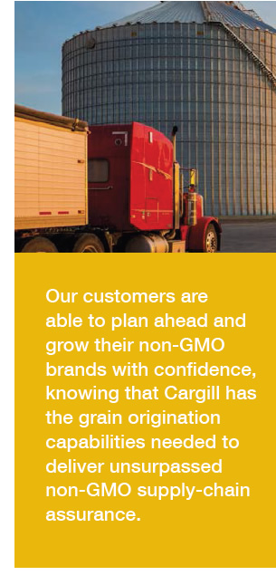 Non-GMO Supply Chain Assurance