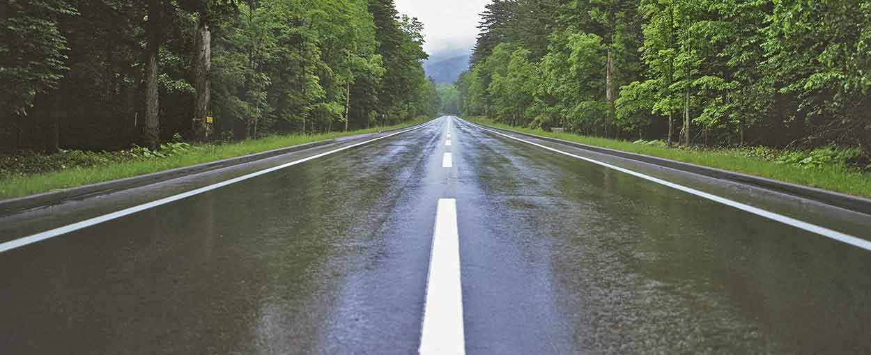 wet highway