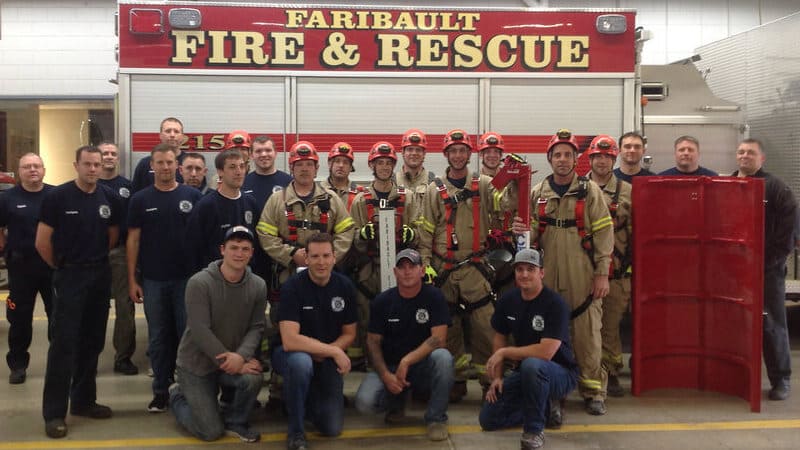 Faribault firefighters