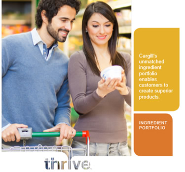 Food and Beverage Ingredients Portfolio Brochure