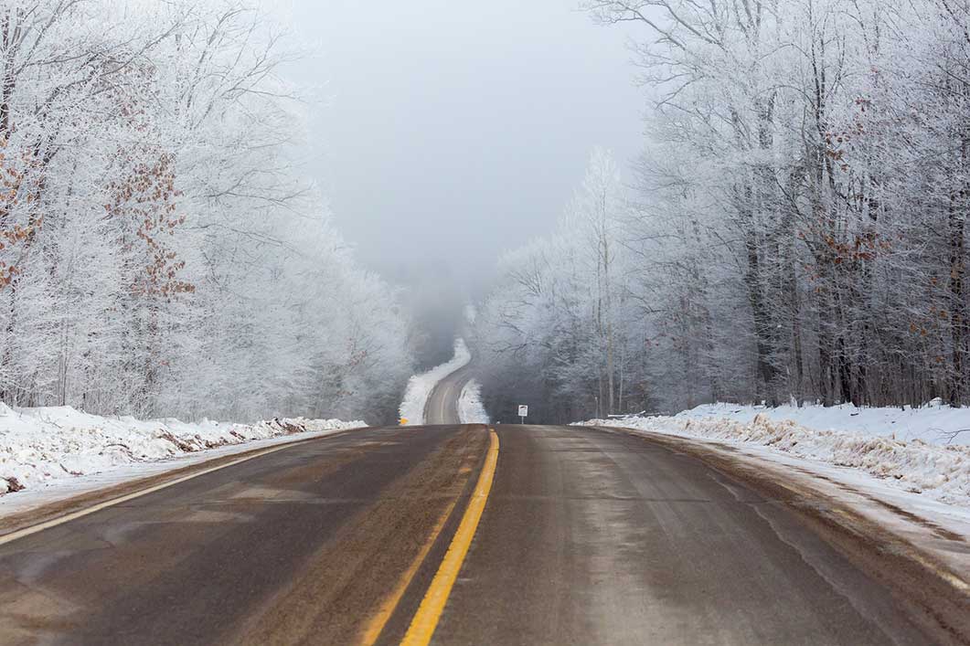 Snowy Road 