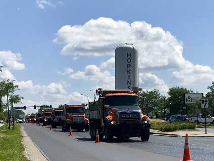 Paving Trucks in Hopkins Paving Trucks in Hopkins