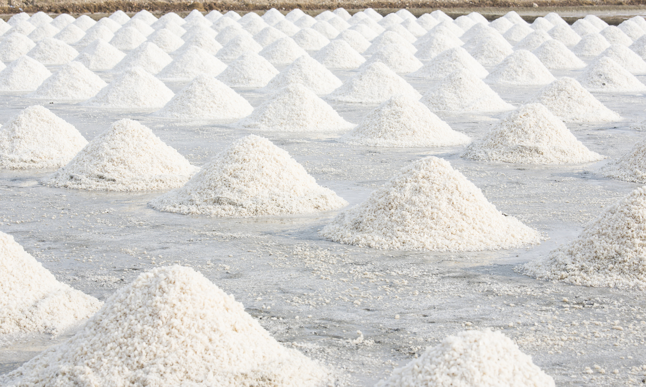 Salt Piles 