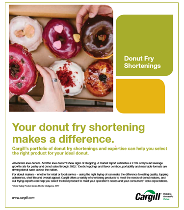 Donut Frying Sell Sheet