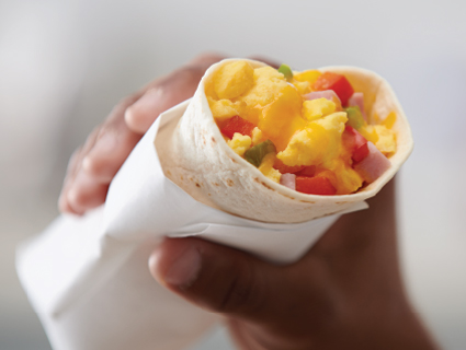 Breakfast burrito