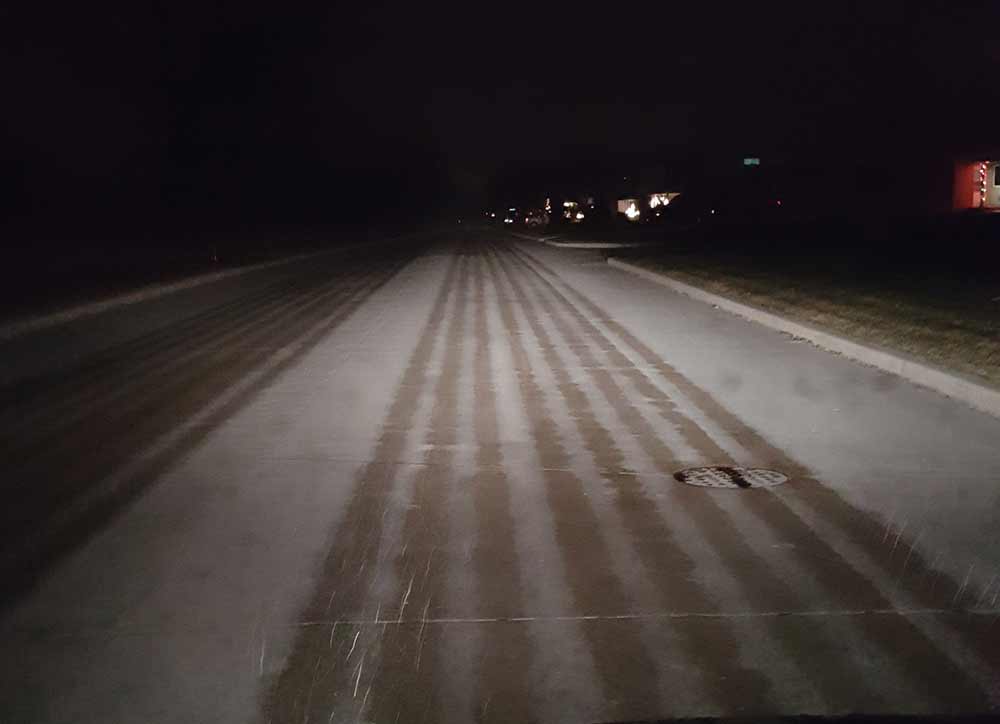 Brine on Road Brine on Road