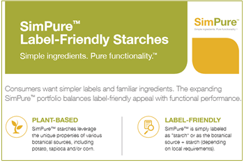SimPure™  Label-Friendly Starches