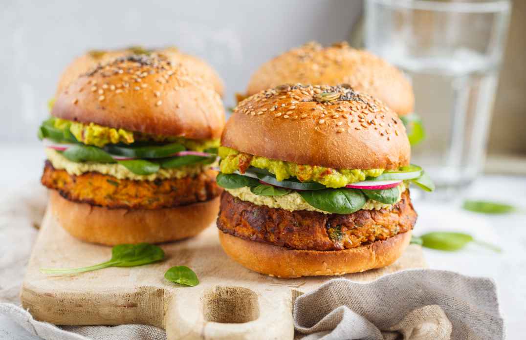 veggie burger