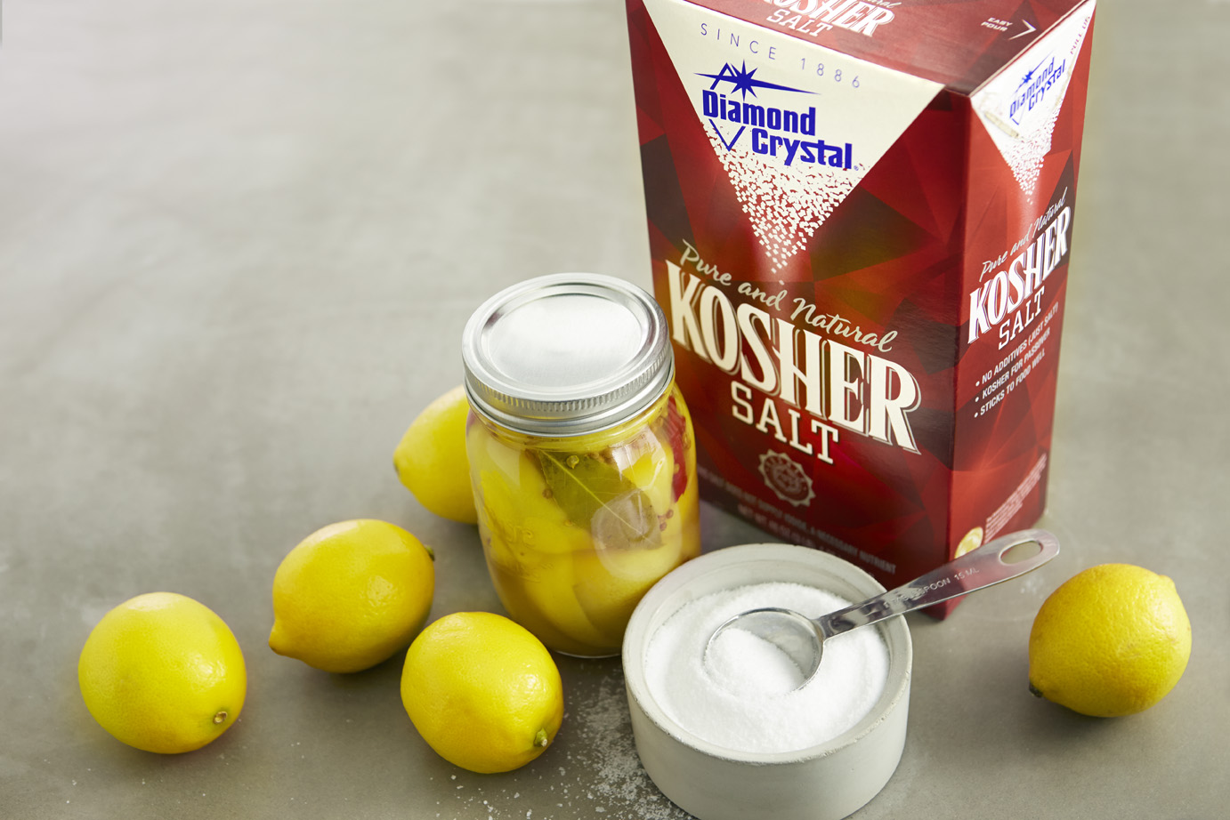 Diamond Crystal box & lemons