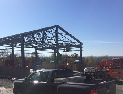 inpage mine shaft 4 project maintenance shop framing