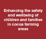 Cocoa Sustainability Home Icons - Community Wellbeing On
