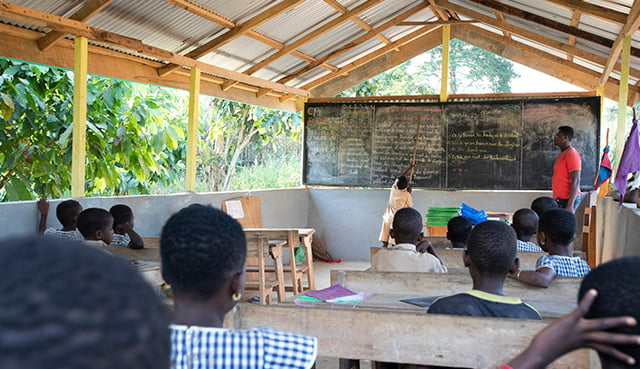 Children learning