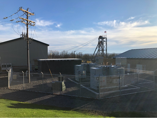 Cayuga Mine No. 4 Project Site, November 2020 Cayuga Mine No. 4 Project Site, November 2020