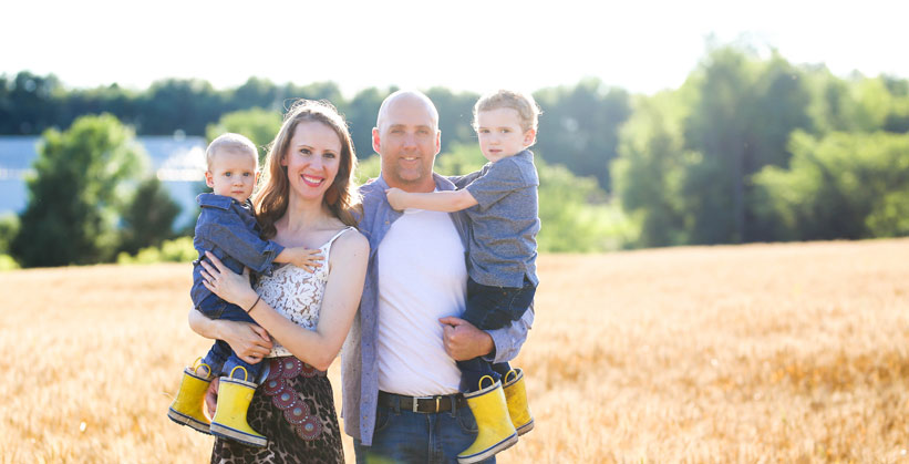 Joel Hansen family image