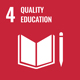 Quality education icon