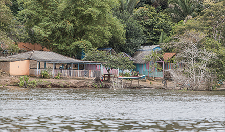 fishing village image