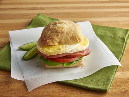 Egg Ham Sandwich