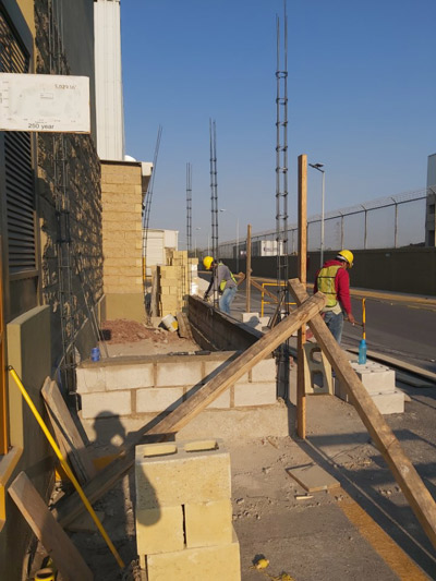 El Salto plant new women facilities construction image El Salto plant new women facilities construction image