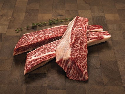 Sterling Silver Raw Short Rib