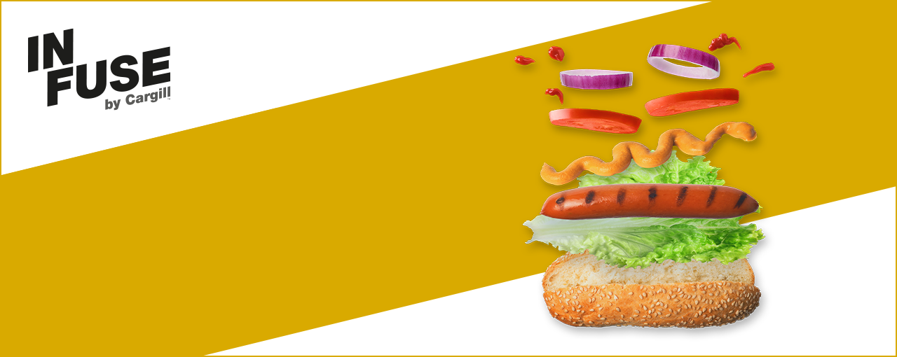 INFUSE by Cargill functional ingredients - Plant-based Hot Dogs