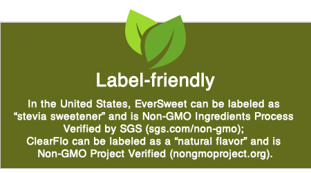 ClearFlo is label-friendly!