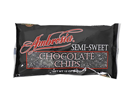 Ambrosia® Select Semisweet Chocolate Chips 1M - 12oz Bag