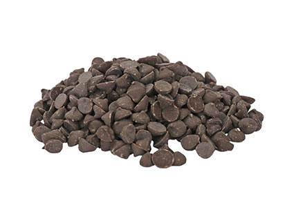 Ambrosia® Select Chocolate Flavored Chips 4M - 25lb Bulk