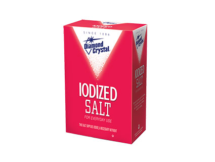 Diamond Crystal Iodized Table Salt 2.25LB