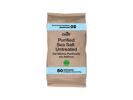 Cargill Purified Sea Salt Untreated