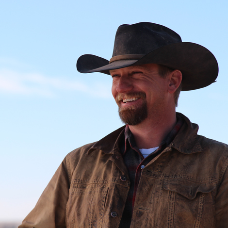 rancher smiling close up image