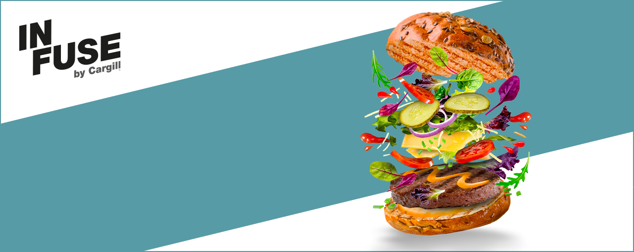 INFUSE by Cargill functional ingredients - Plant-based Burger