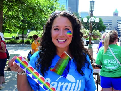 Cargill employees at Pride parade image