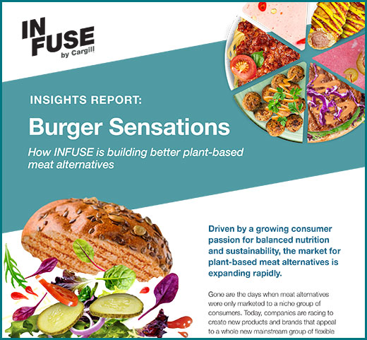 INFUSE by Cargill - Plant-based Burger Insights Report