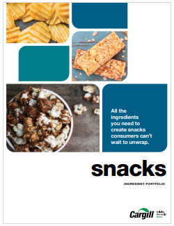Snacks Ingredients Supplier | Cargill Food & Beverage