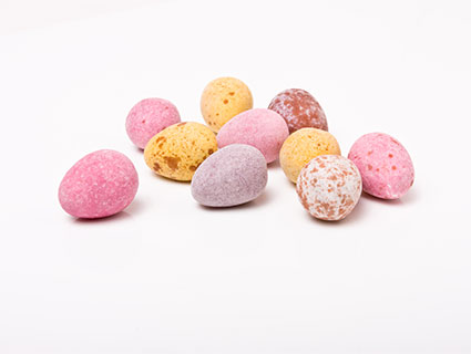 Modified starch solutions for confectionery - Coated Sweets