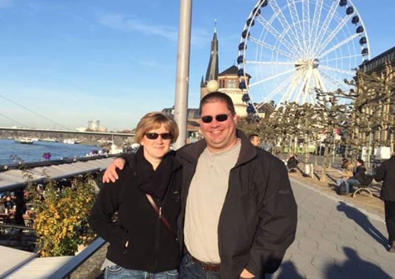 Jen and her husband James