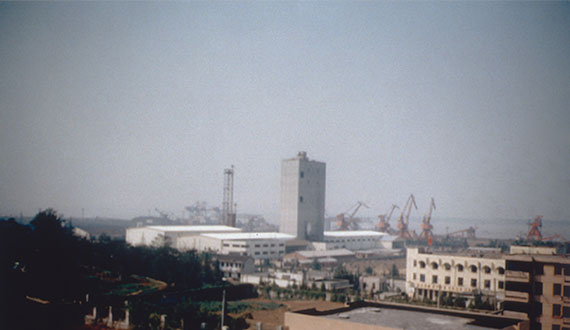 old industrial landscape image