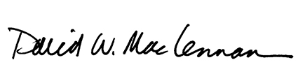 David MacLennan' signature