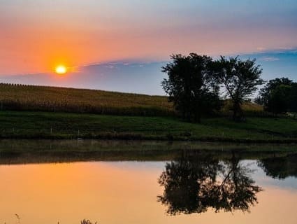 sunset lake sunset lake