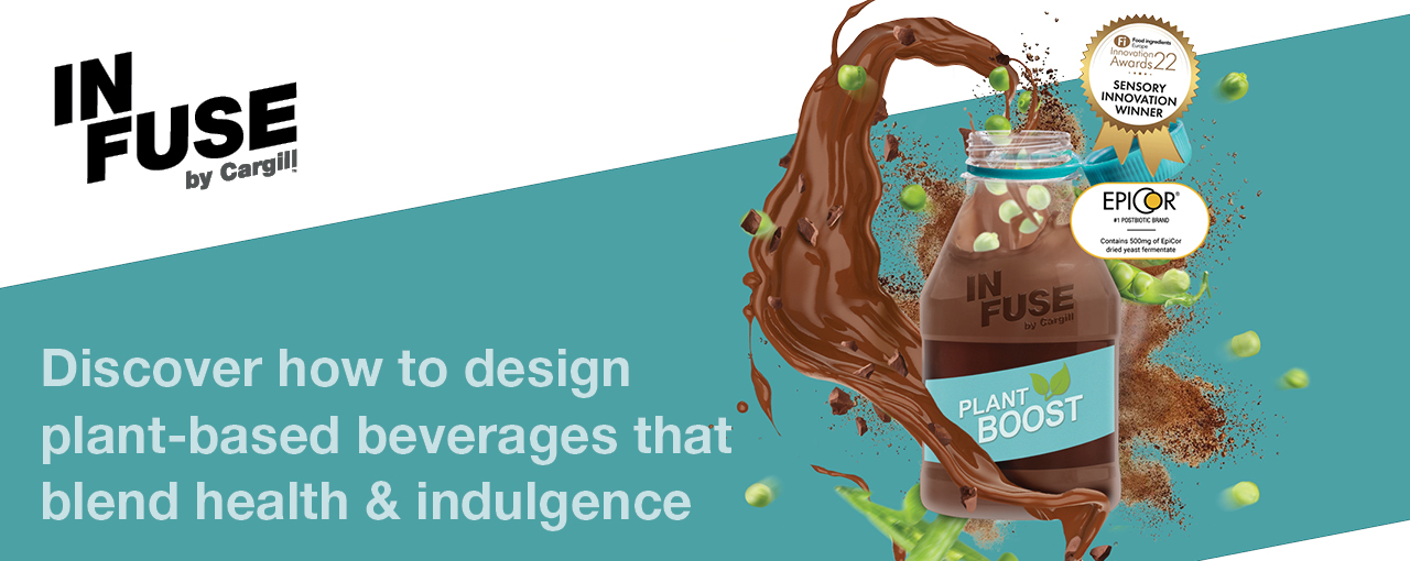 INFUSE by Cargill functional ingredients - Plant-boosted beverages