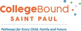 CollegeBound Saint Paul logo CollegeBound Saint Paul logo