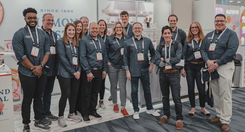 Brian (center) and the Cargill Salt team at Natural Products Expo West 2022