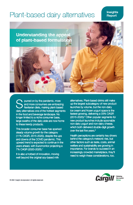 Plant-based Dairy Alternatives Insights Report October 2021 Plant-based Dairy Alternatives Insights Report October 2021